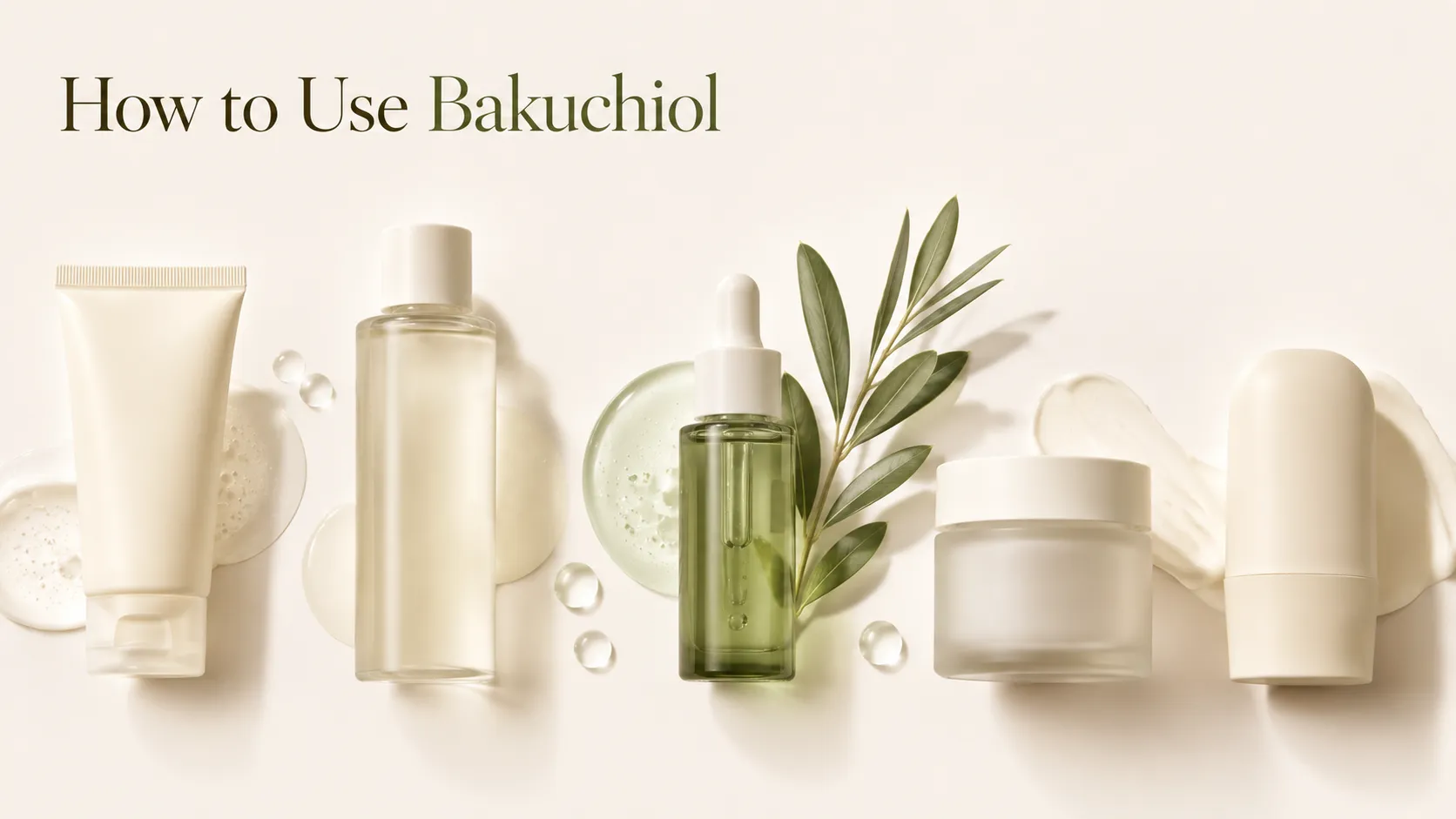 How to use bakuchiol — where it fits in your skincare routine steps