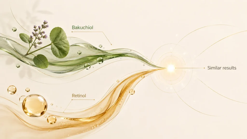 Bakuchiol isn't a retinoid — a different path to similar anti-aging results